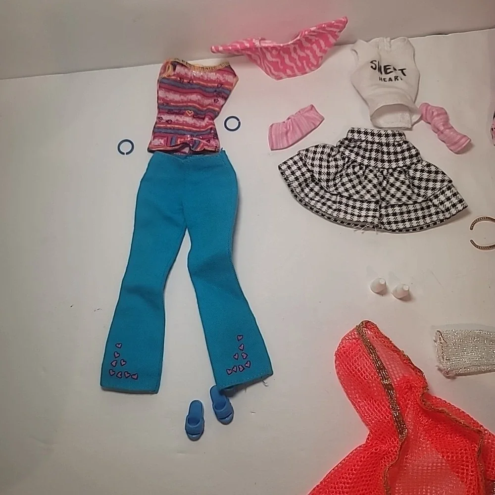 Vintage Lot of Barbie Accessories & Clothes 1960s-1990s